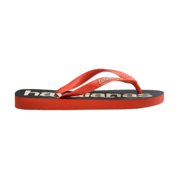 Havaianas Top Logomania2 Fc Infradito Nero Rosso