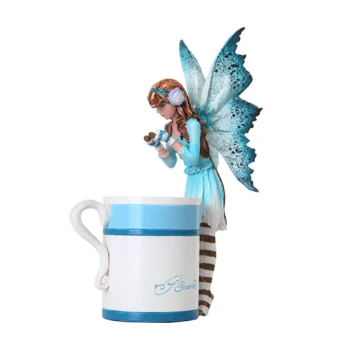 Hot Cocoa Faery Figurine