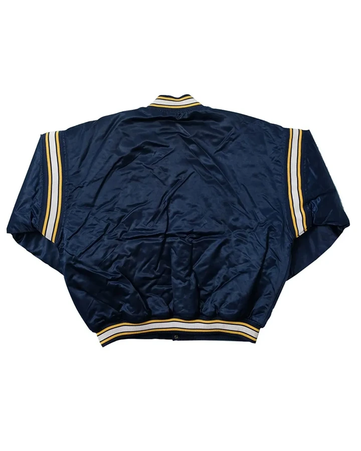 Indiana Pacers NBA Varsity Satin Jacket - William Jacket