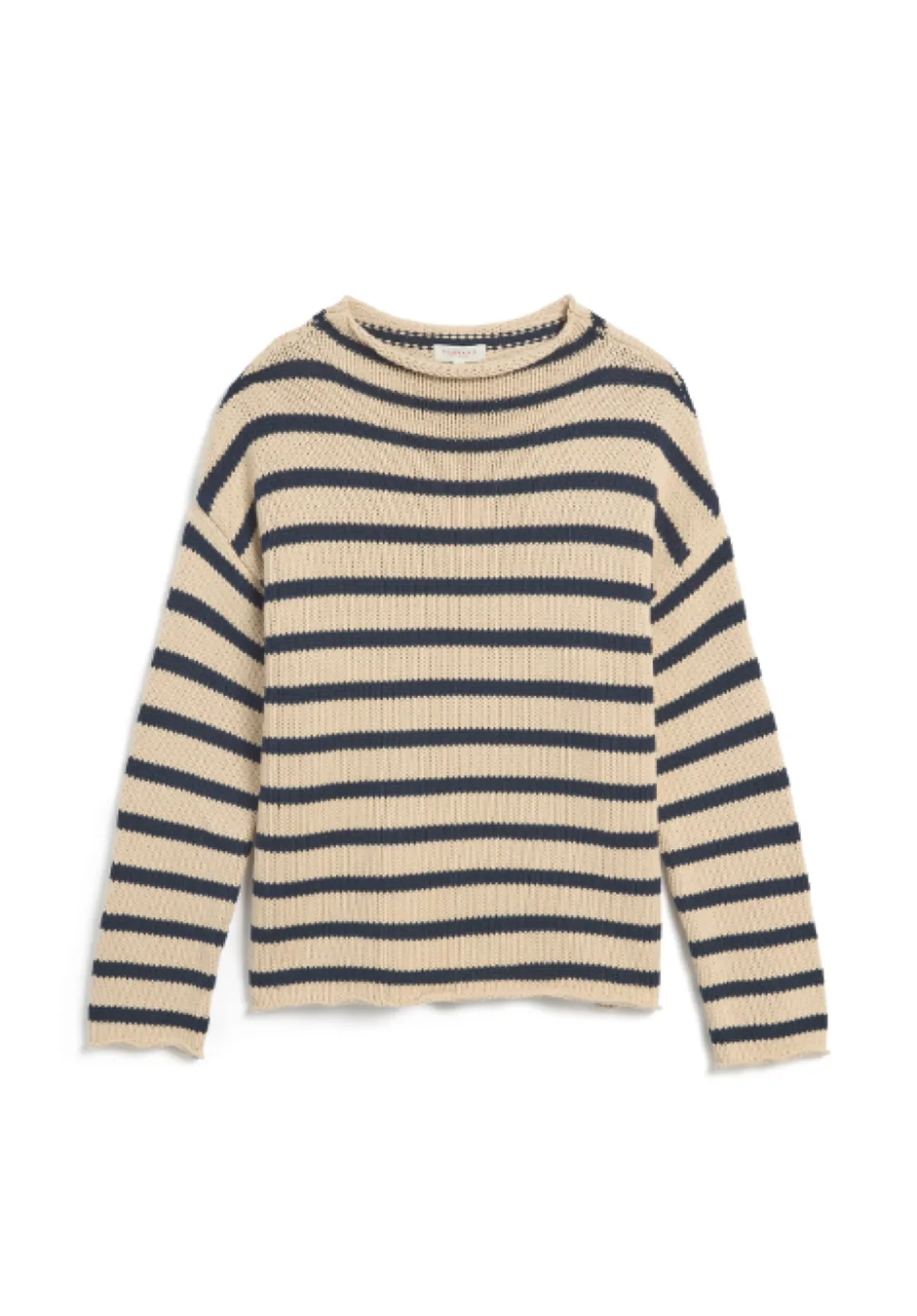 Lamis Stripe Sweater - Navy