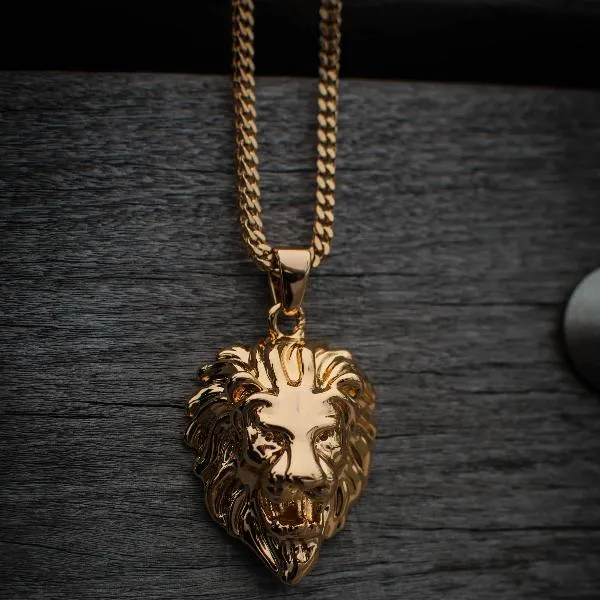 Lion Head Necklace