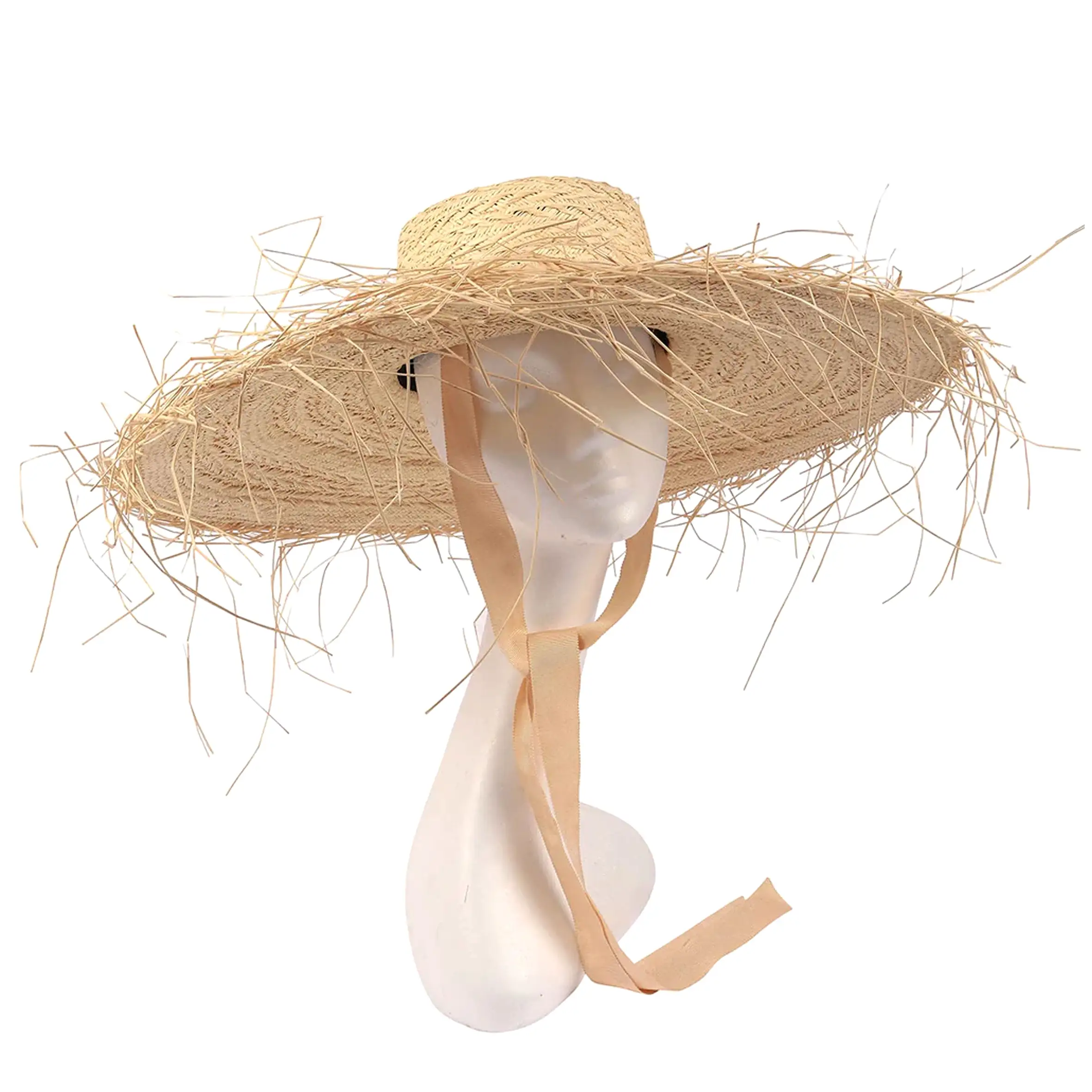 Luella Frayed Hat, Natural