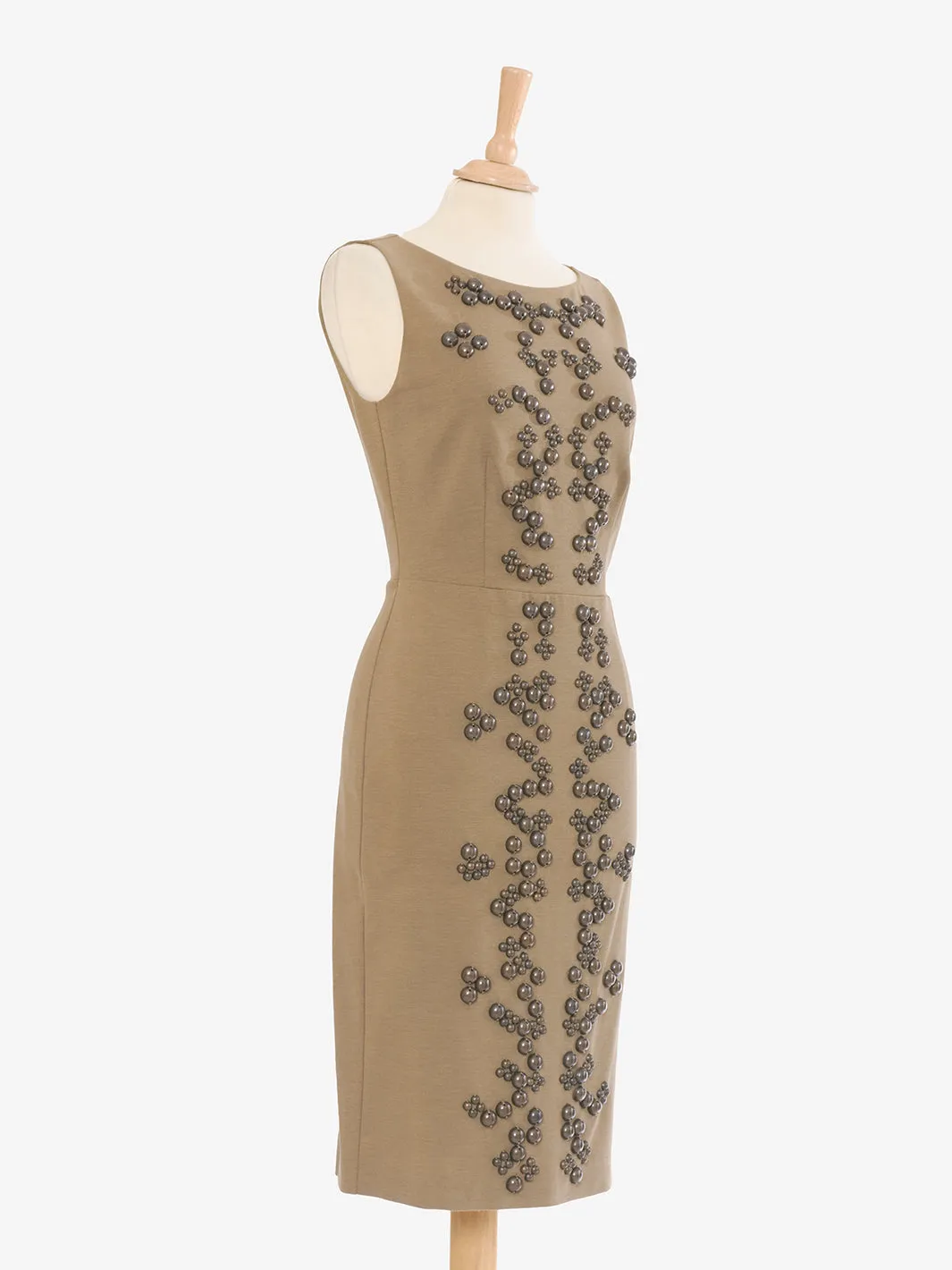 Max Mara Studded sheath dress