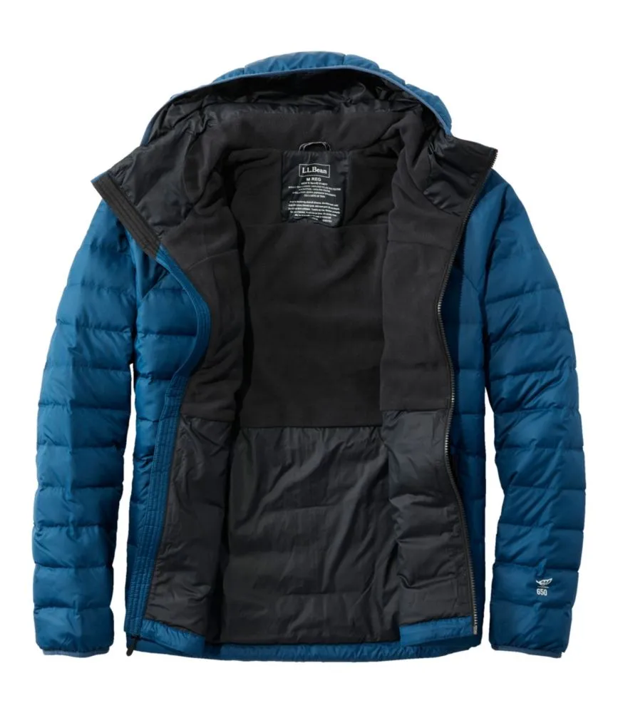 Men's Bean's Down Hooded Jacket