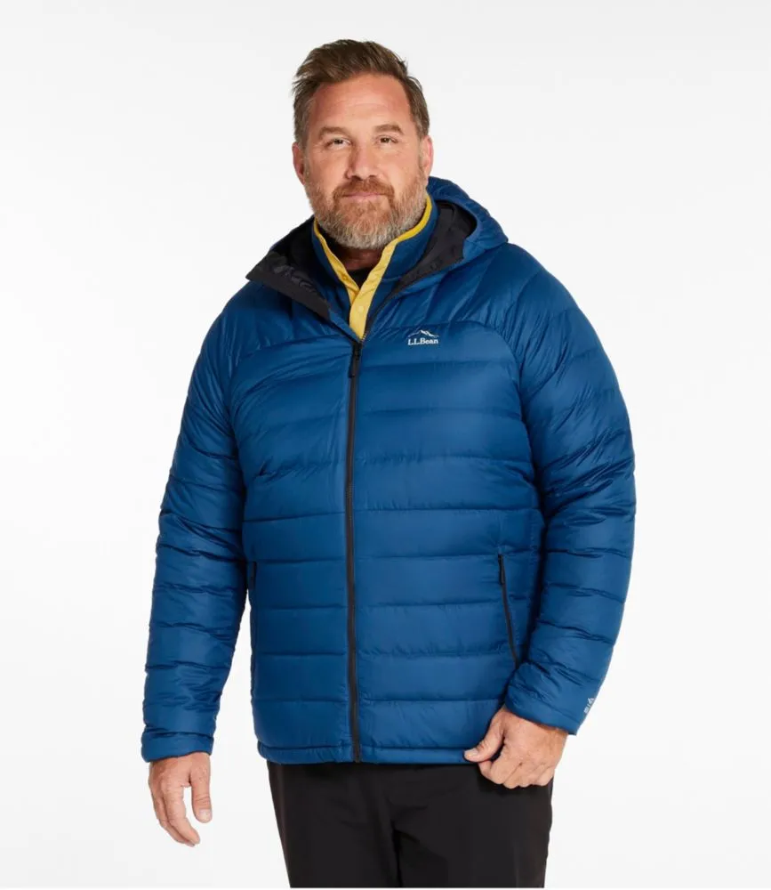 Men's Bean's Down Hooded Jacket