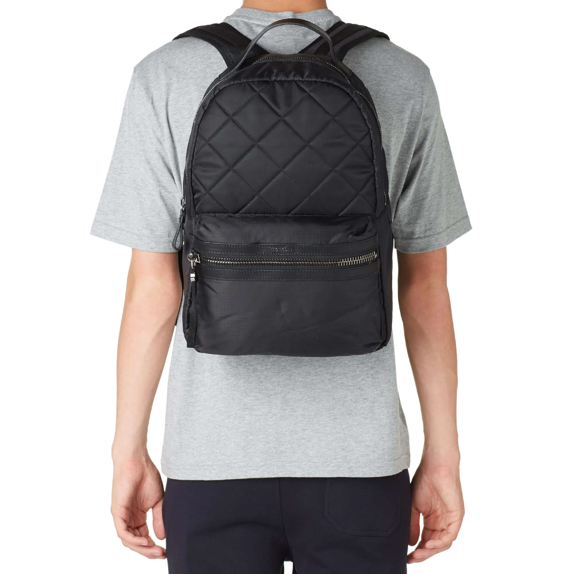 Moncler George Quilted BackpackBlack