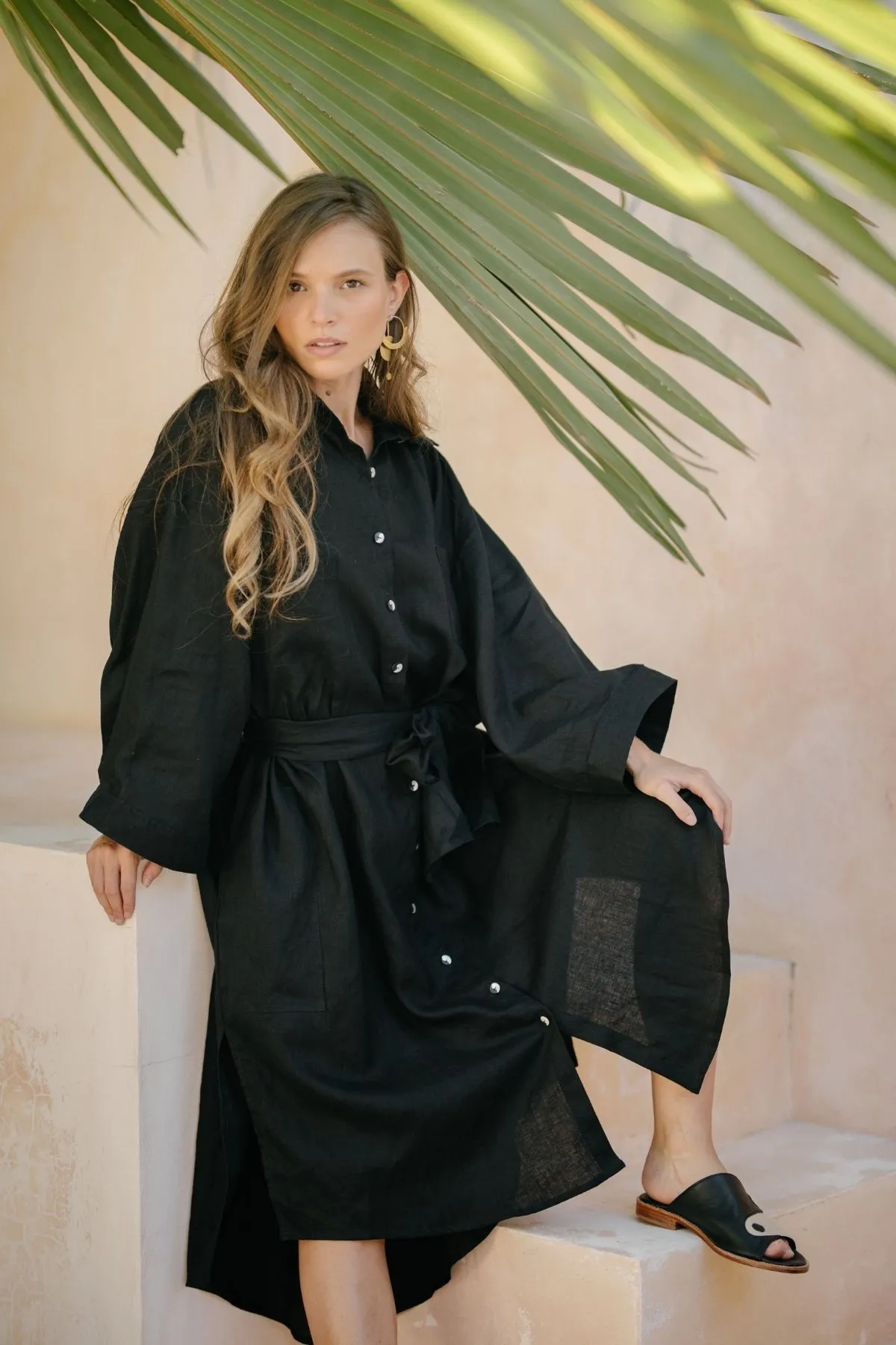 Nidra Button Down Duster