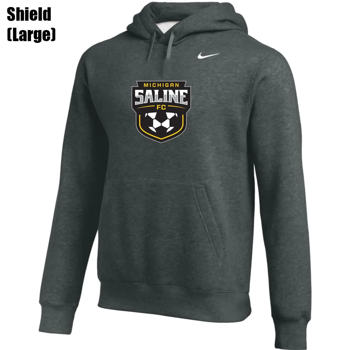 Nike Saline Club Hoody Youth (Dark Gray)