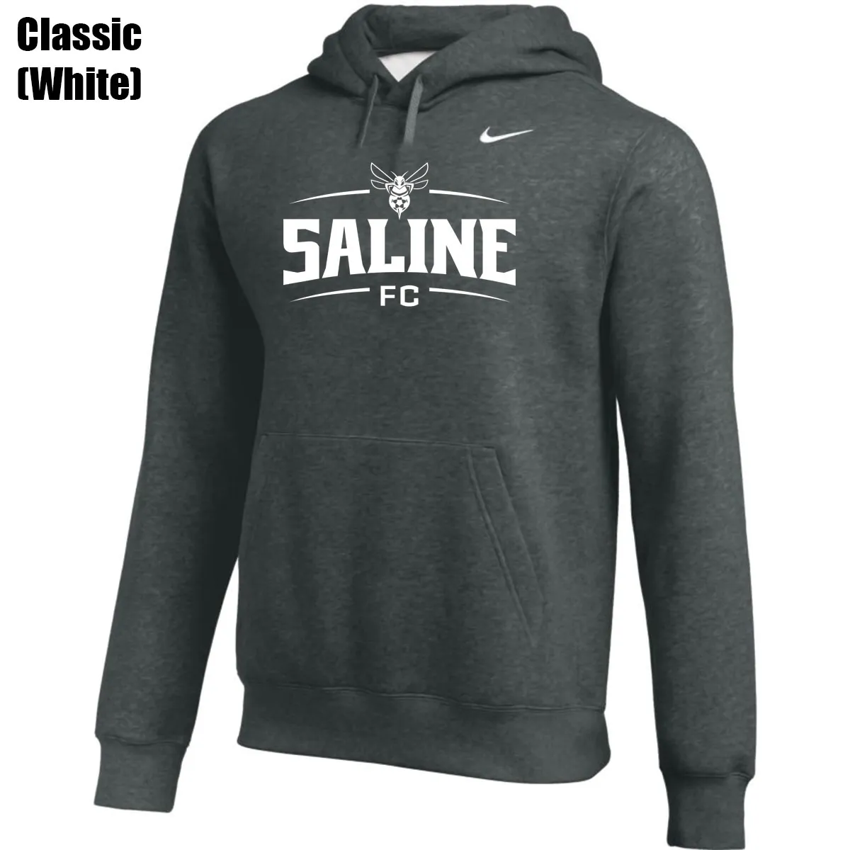 Nike Saline Club Hoody Youth (Dark Gray)