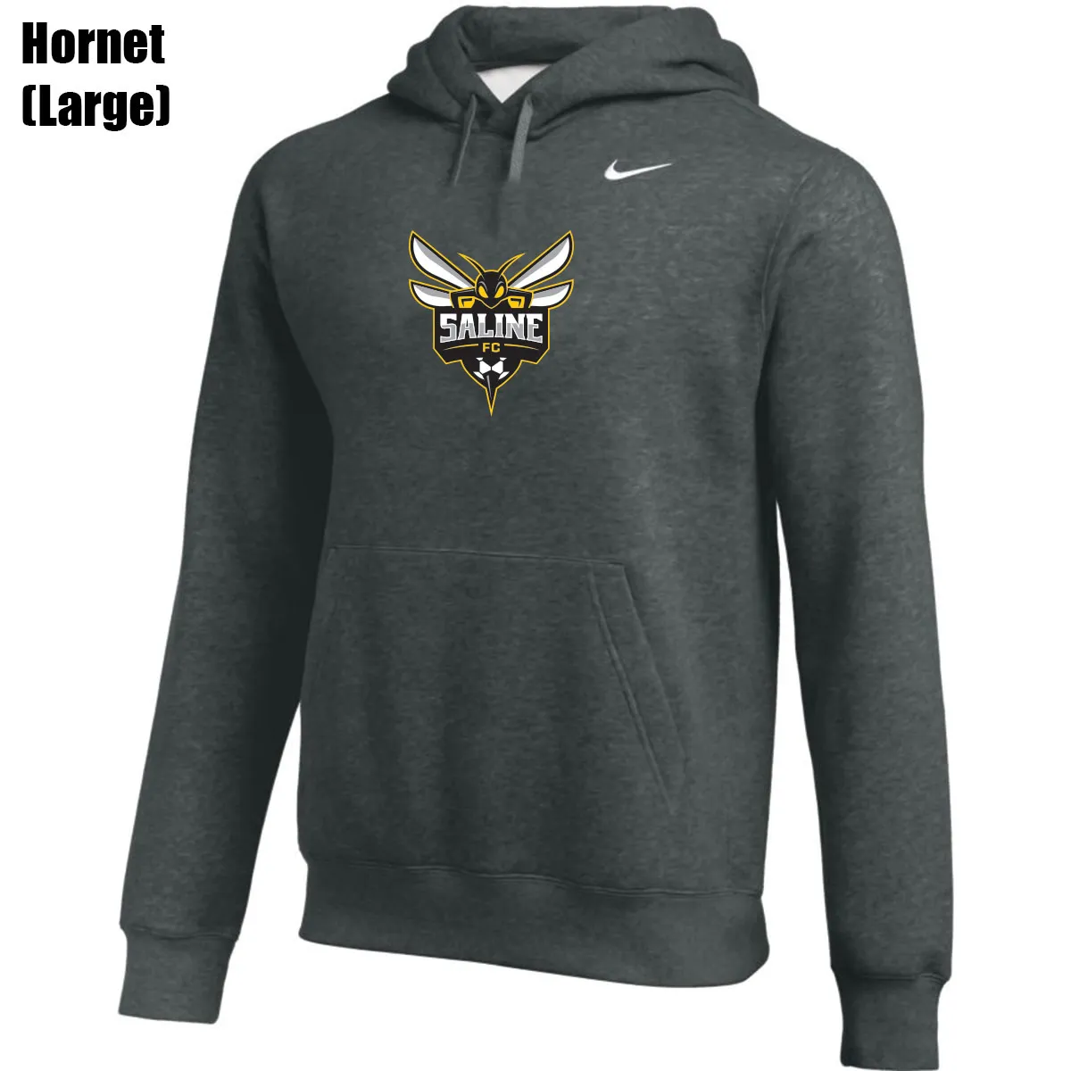 Nike Saline Club Hoody Youth (Dark Gray)