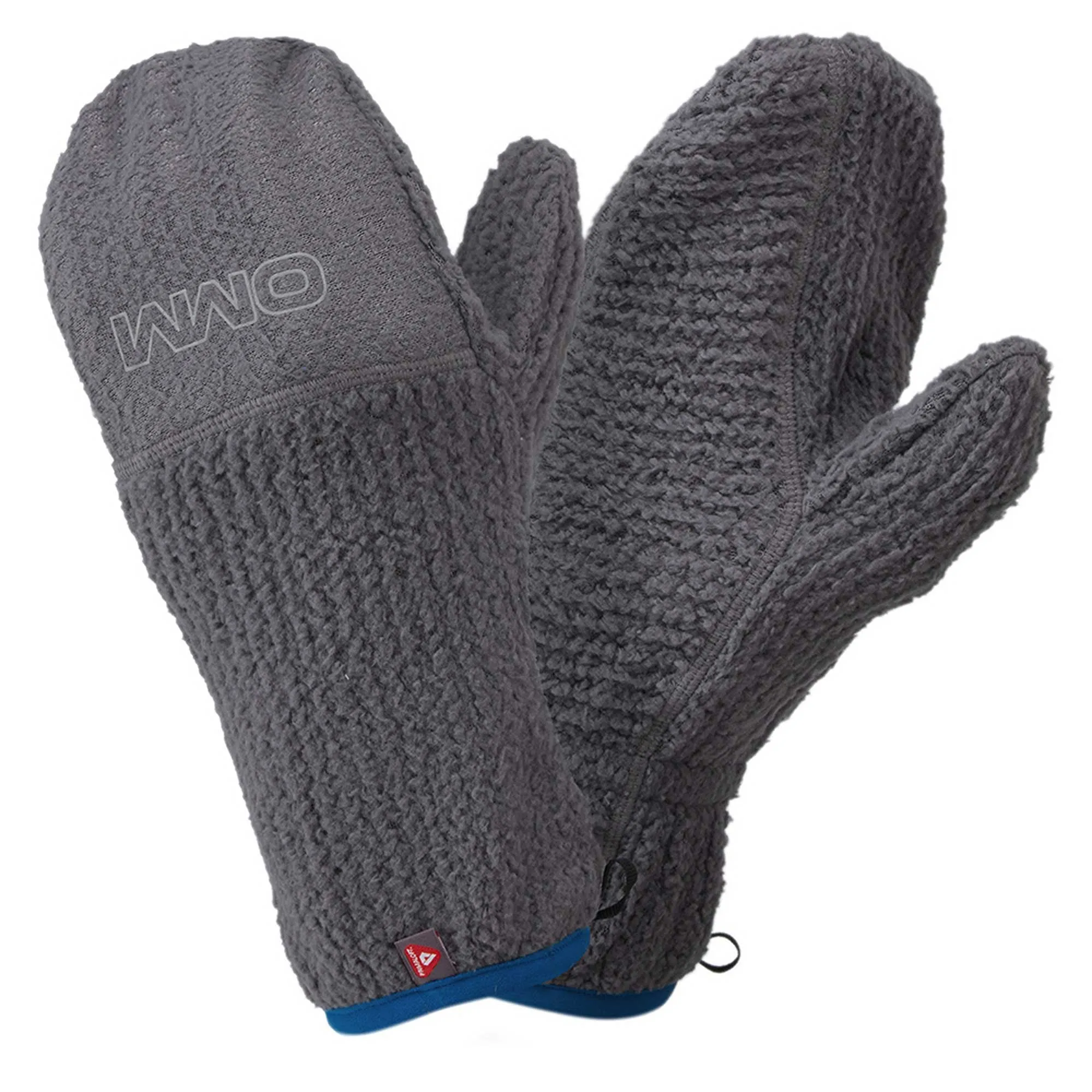 OMM  Core Mitt Unisex Insulated Winter Running Gloves/Mittens Grey