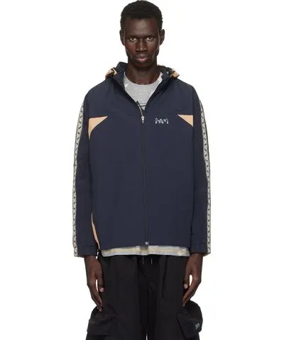 Perks and Mini Navy 'The Loft' Shell Jacket