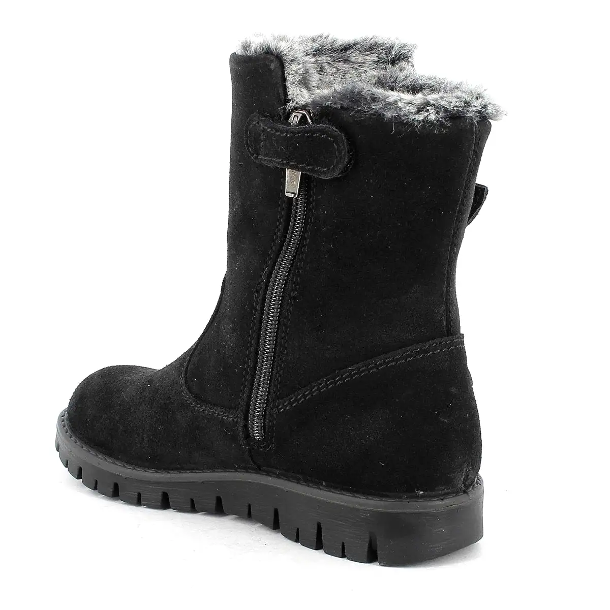 Primigi Girl's 2872311 (Sizes 36-39) Black Suede Gore-Tex Waterproof