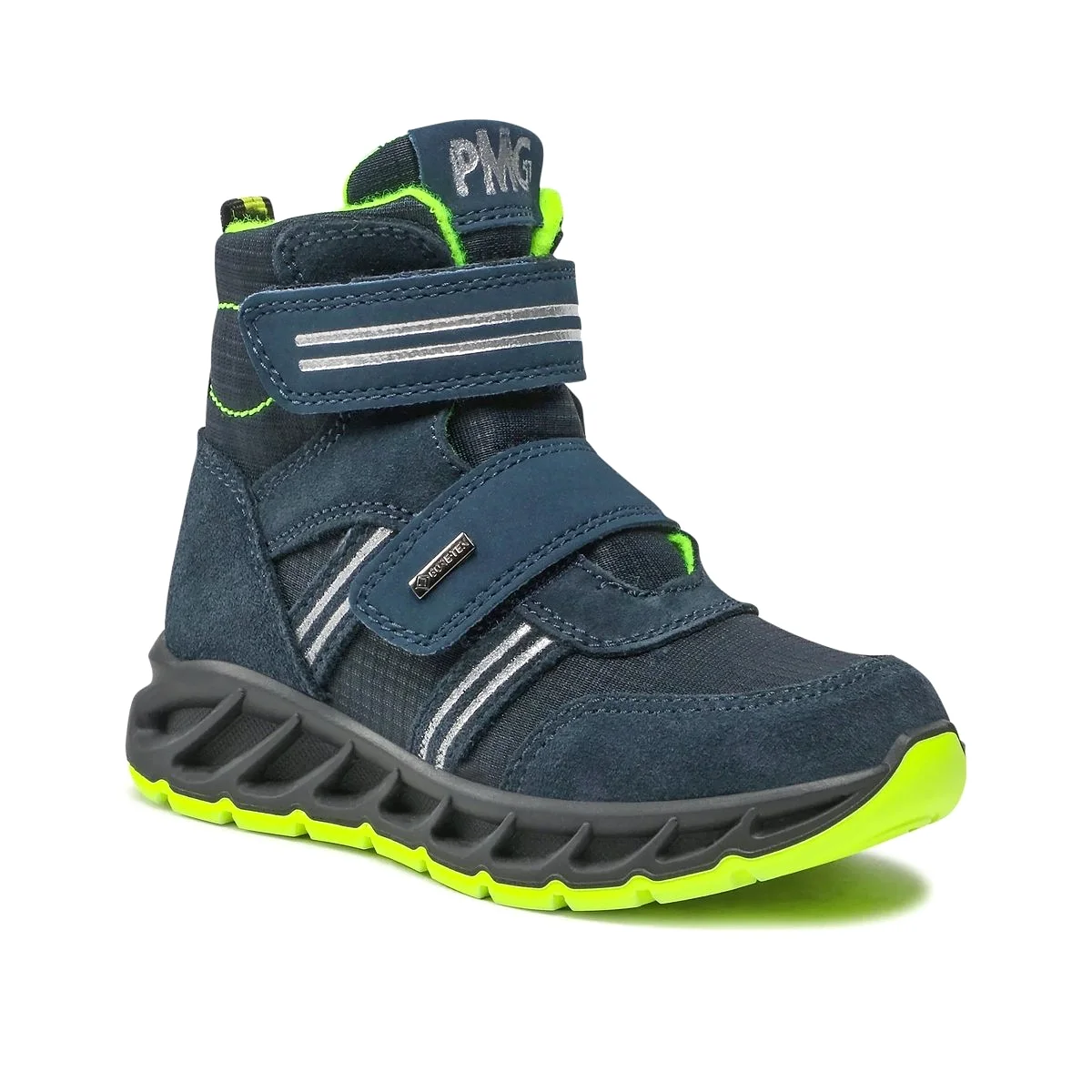 Primigi (Sizes 31-35) 2891600 Navy/Silver/Volt Gore-Tex Waterproof