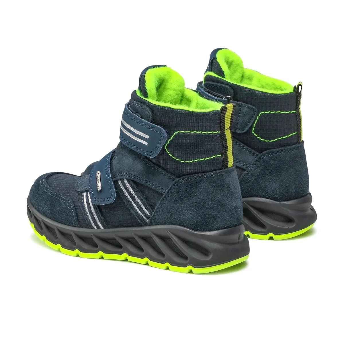 Primigi (Sizes 31-35) 2891600 Navy/Silver/Volt Gore-Tex Waterproof