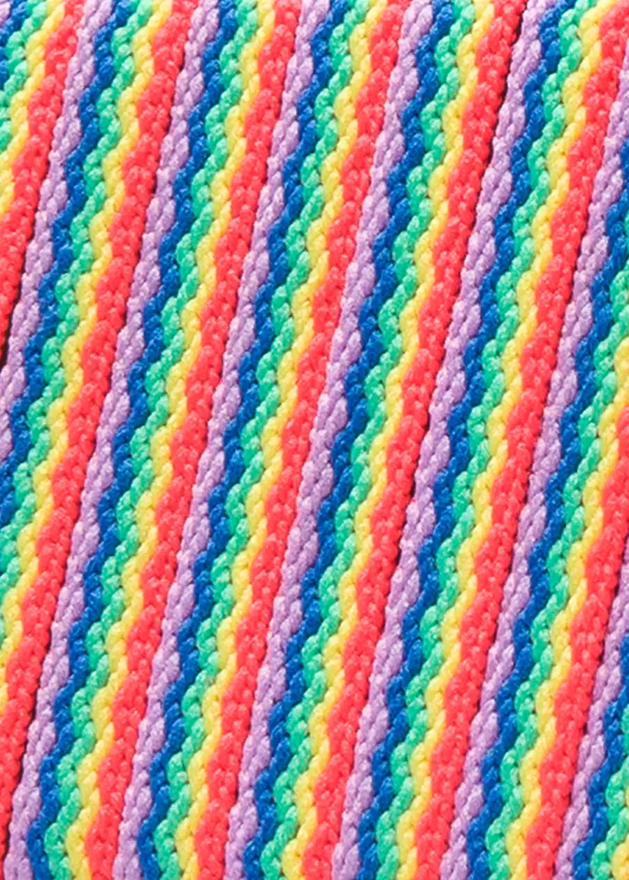 Rainbow boot laces (1.5m)