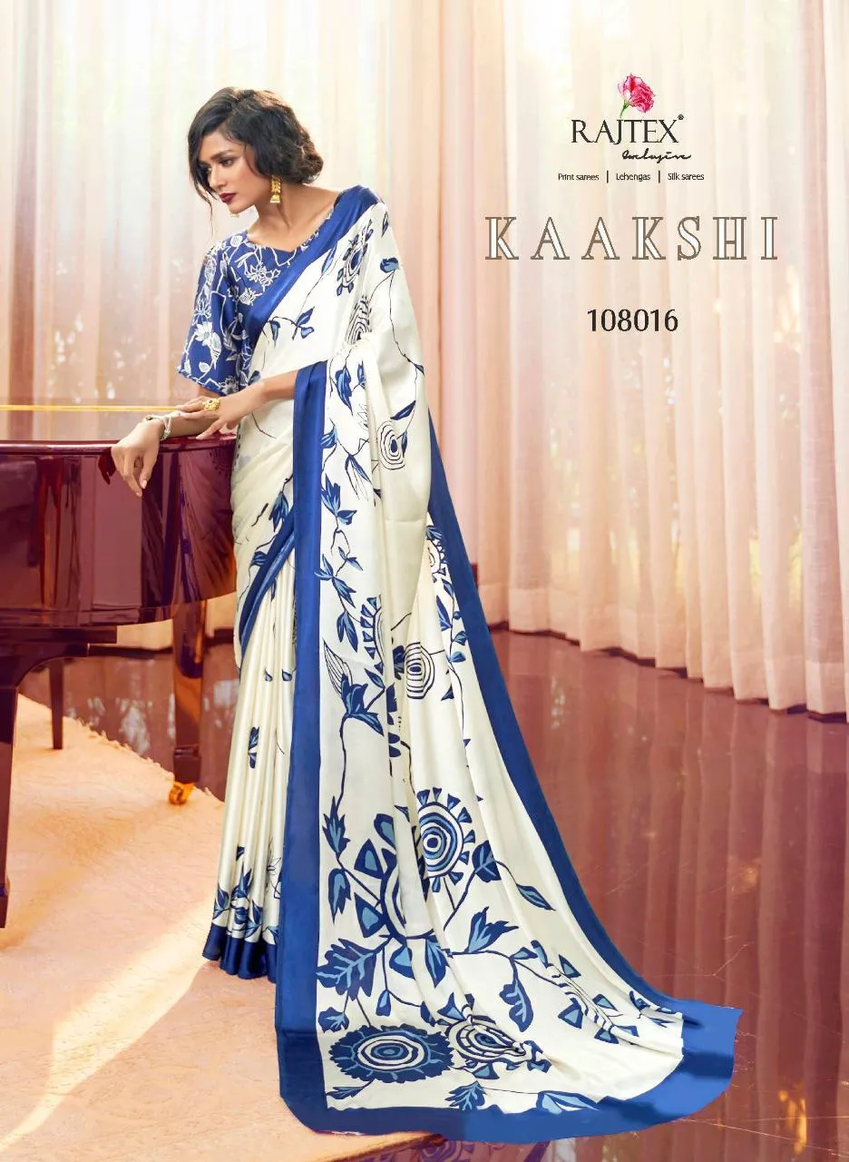 Rajtex Presents Kaakshi Fancy Fabric Designer Sarees