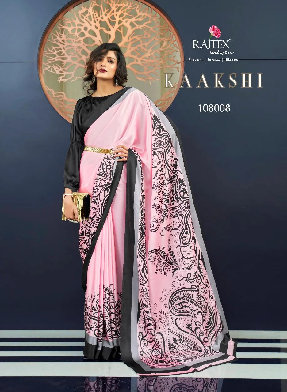 Rajtex Presents Kaakshi Fancy Fabric Designer Sarees