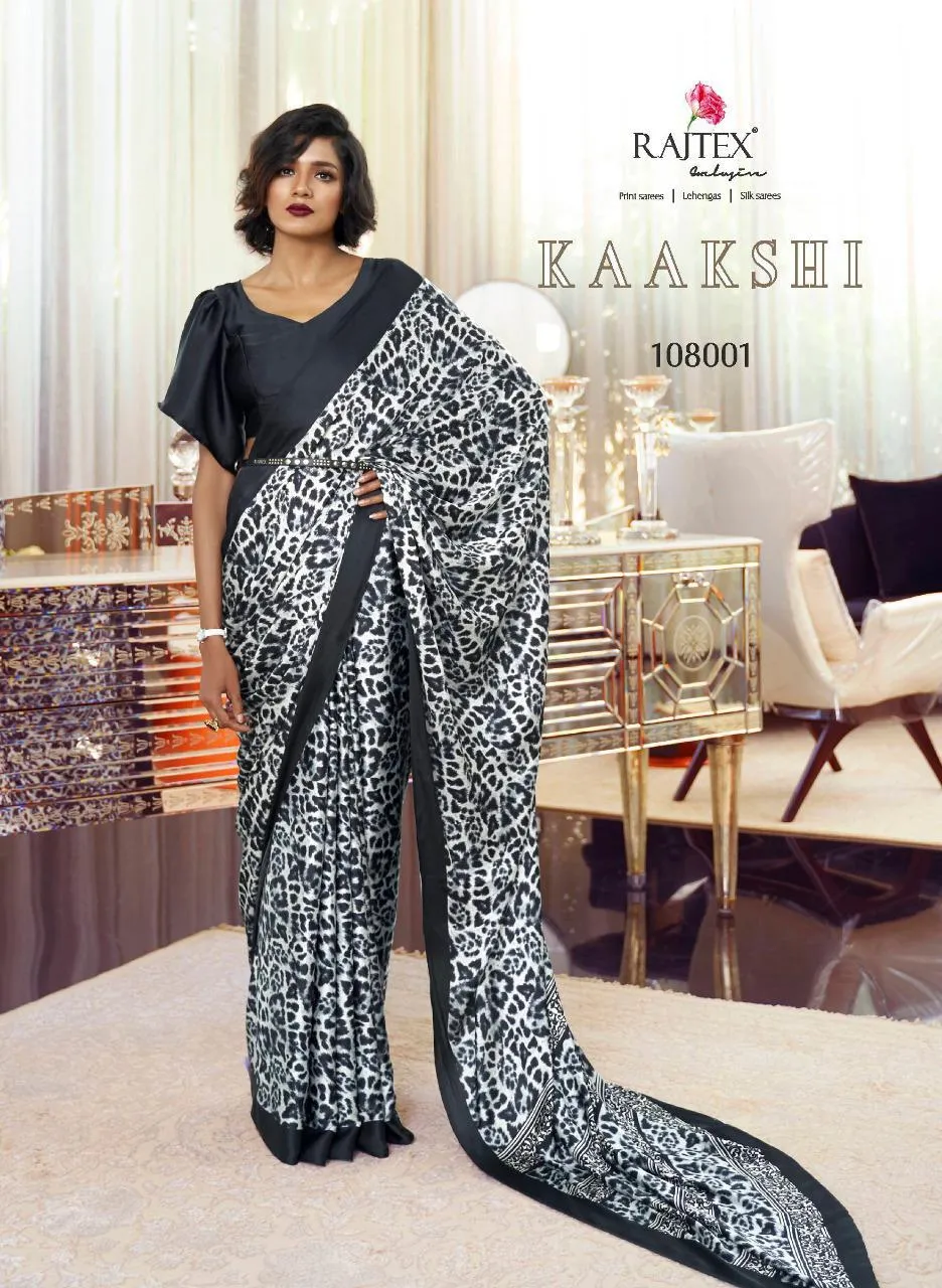 Rajtex Presents Kaakshi Fancy Fabric Designer Sarees