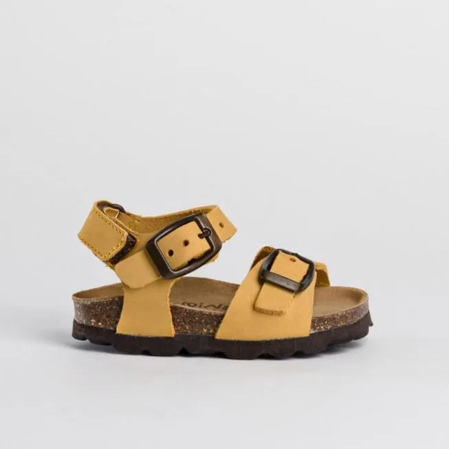 REQINS CESAR jaune sandale nu-pied