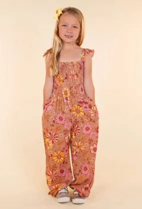 Retro Floral Jumpsuit