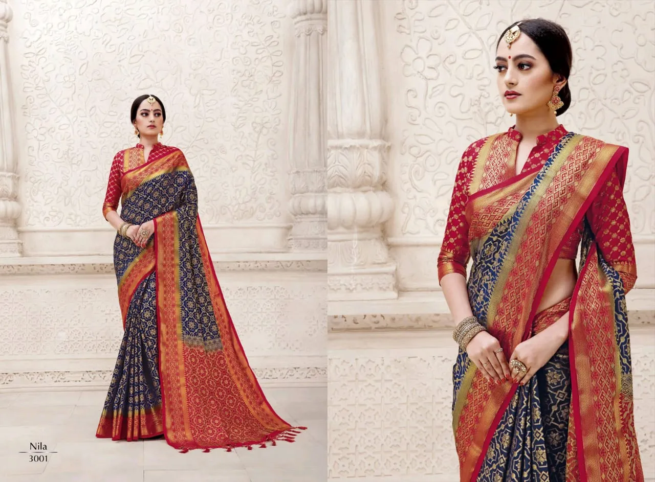 Reynolds Sarees Launched Noor Stylish Silk Heavy Sarees Collection