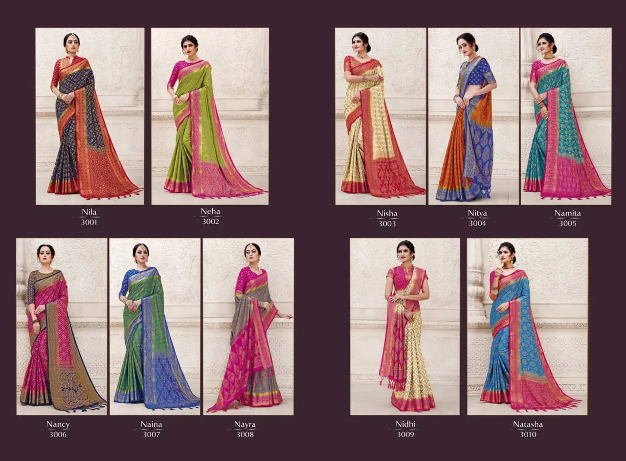 Reynolds Sarees Launched Noor Stylish Silk Heavy Sarees Collection