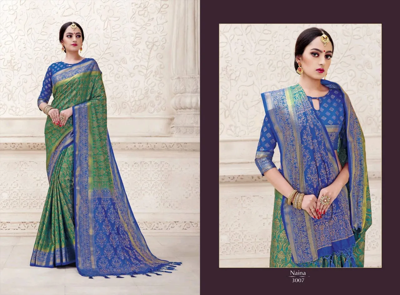 Reynolds Sarees Launched Noor Stylish Silk Heavy Sarees Collection