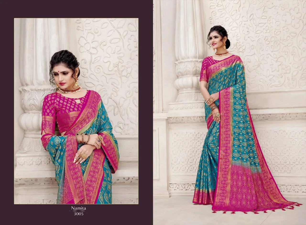 Reynolds Sarees Launched Noor Stylish Silk Heavy Sarees Collection