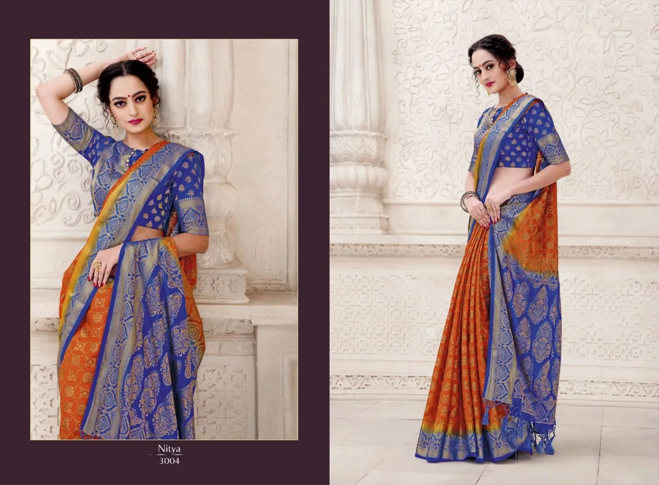 Reynolds Sarees Launched Noor Stylish Silk Heavy Sarees Collection