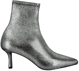 Senso Women's Qweene II Stretch Calf Leather Heel Boot - SILVER