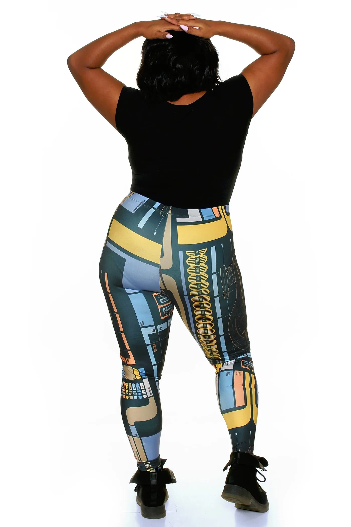 Star Trek Voyager LCARS Computer Leggings