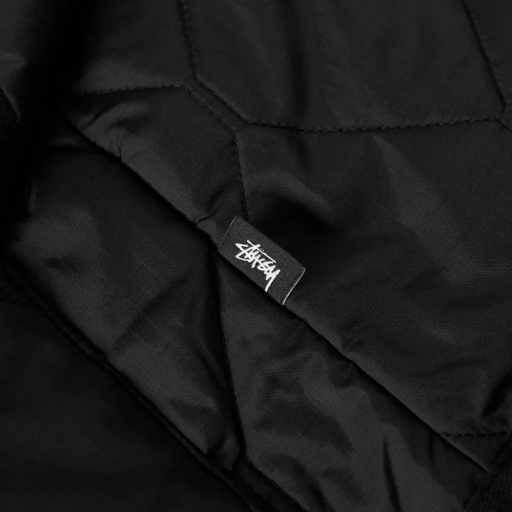 Stussy Quilted Military JacketBlack