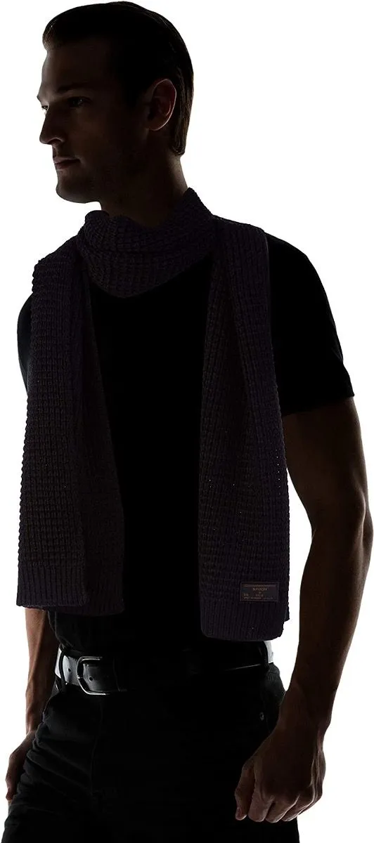 Superdry Stockholm Scarf Black