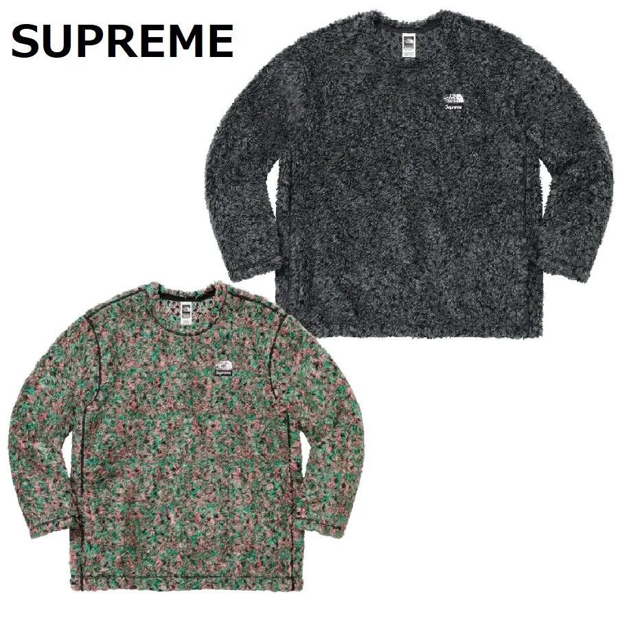 Supreme  |Crew Neck Unisex Street Style U-Neck Collaboration