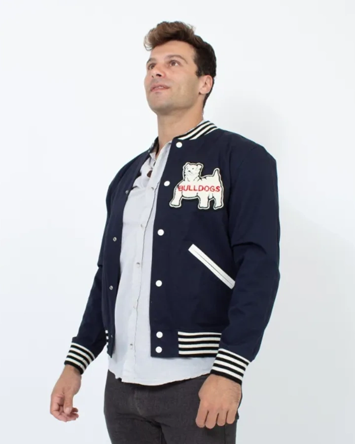 Supremely Bulldog Varsity Jacket - William Jacket