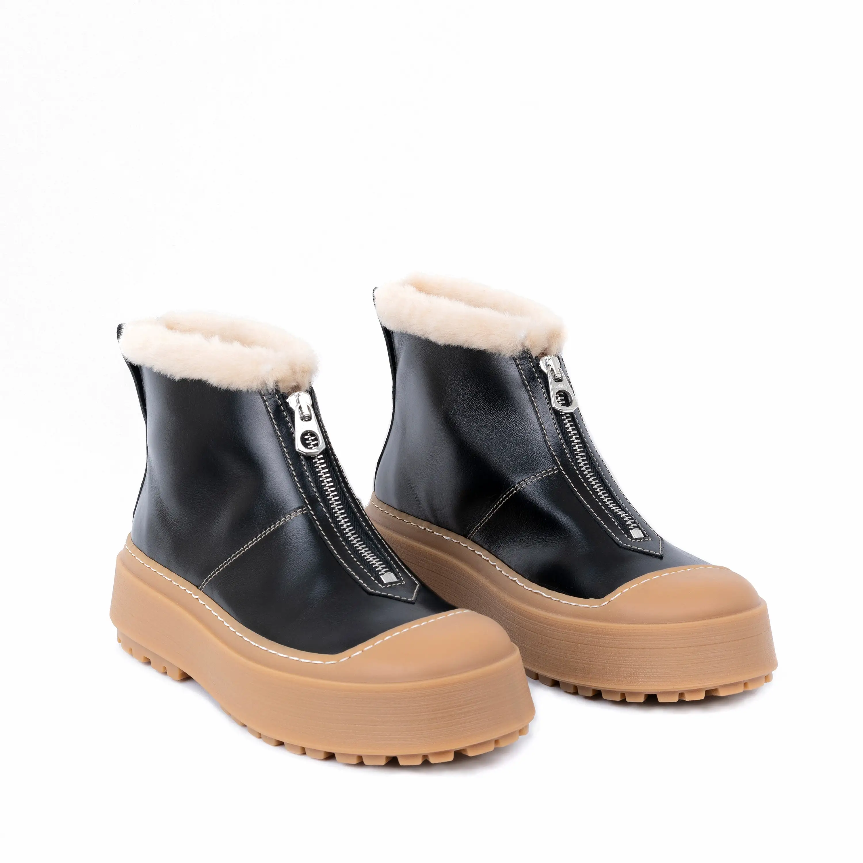 Teddy Boot Black