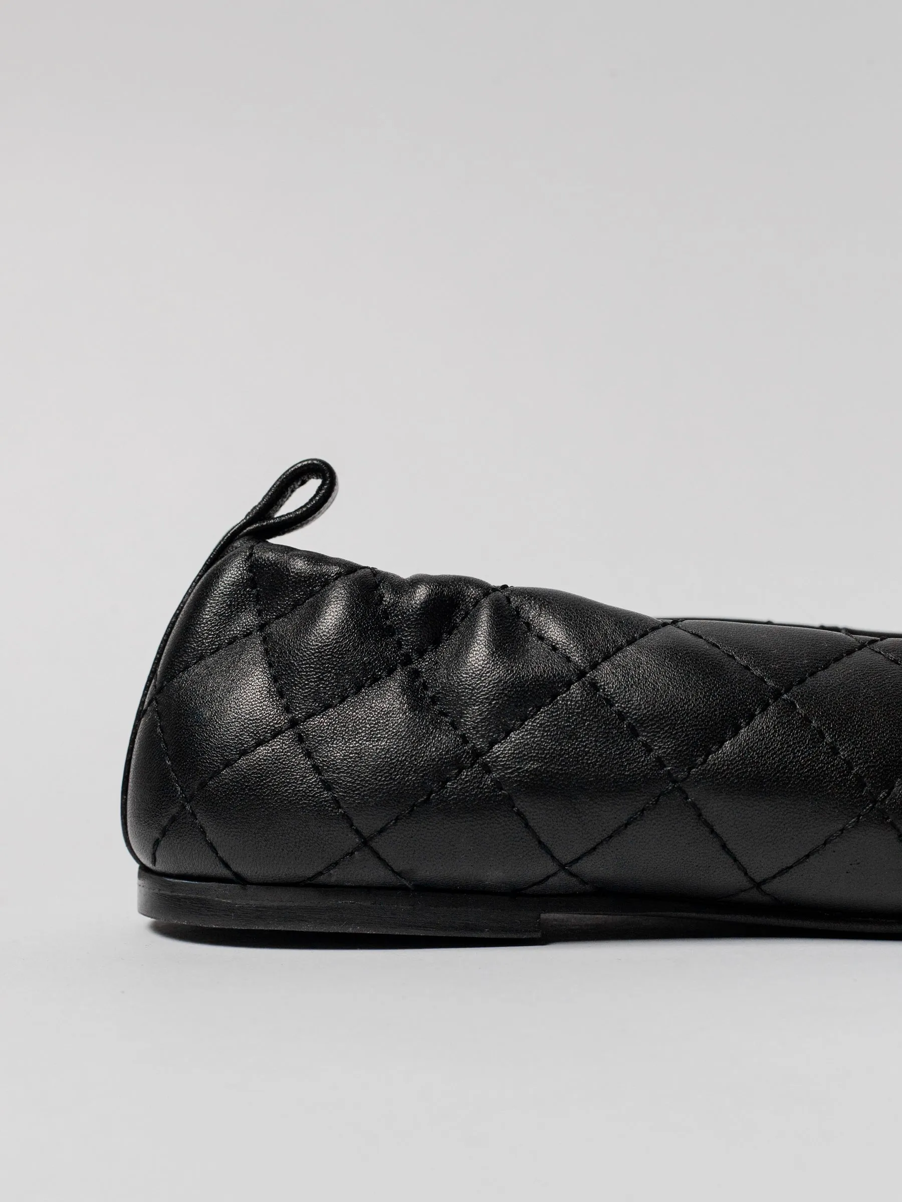 THE LEAH QUILTED BLACK