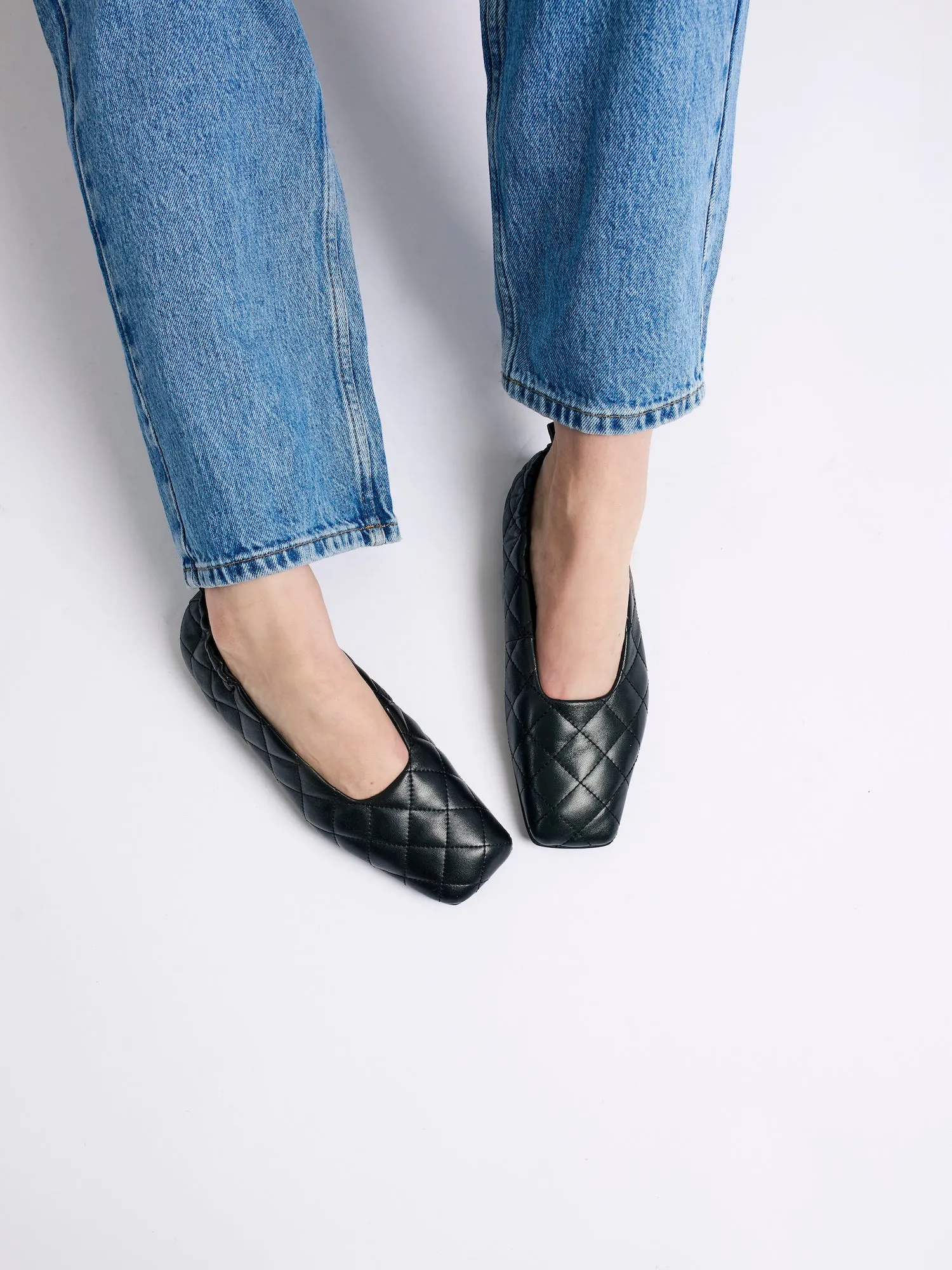 THE LEAH QUILTED BLACK