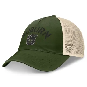 Top of the World Auburn Tigers Hunter Green OHT Military Appreciation Glory Trucker Adjustable Hat