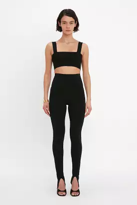 VB Body Strap Bandeau Top In Black