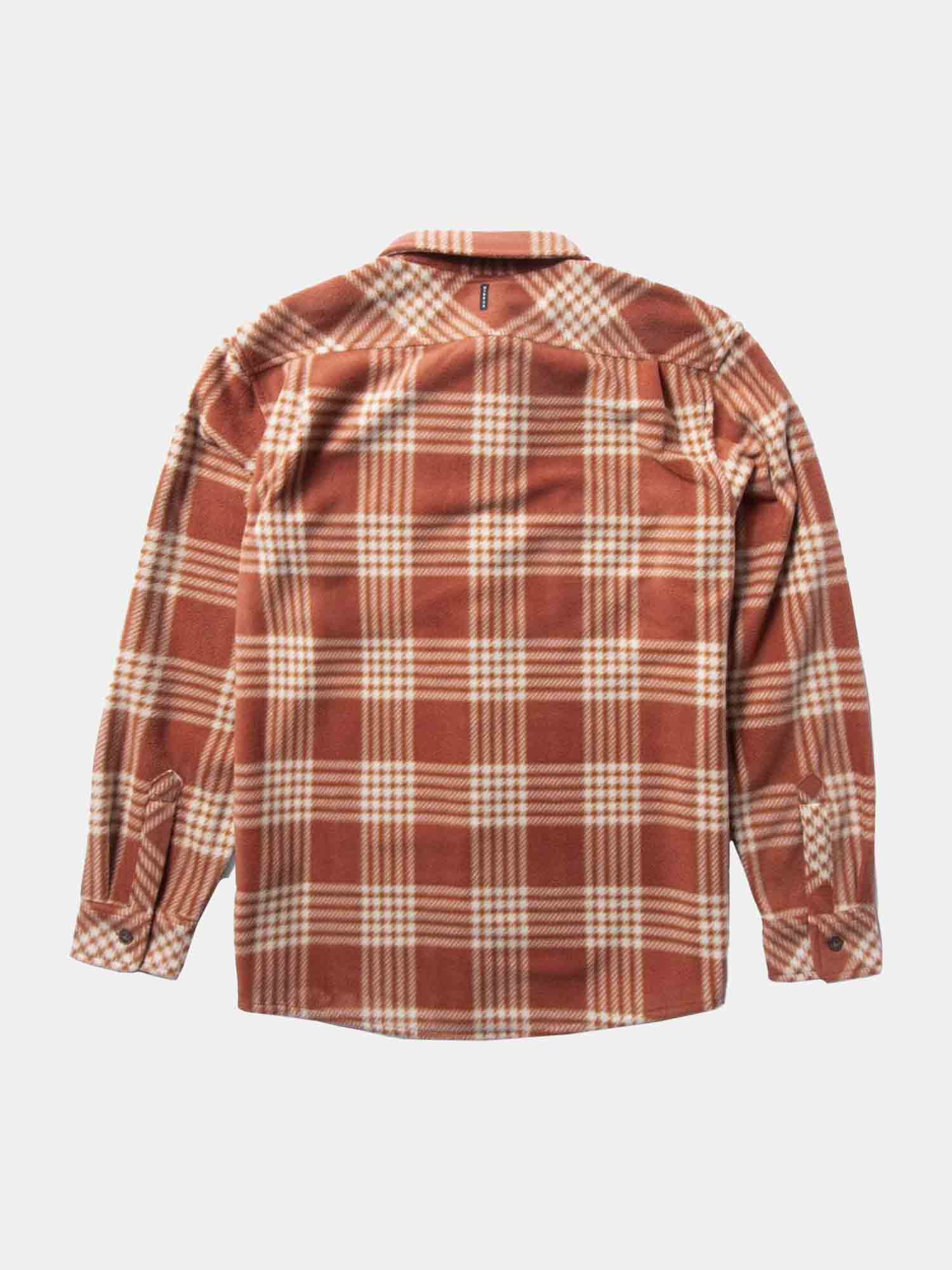 Vissla Eco-Zy Polar Flannel - Barn Red