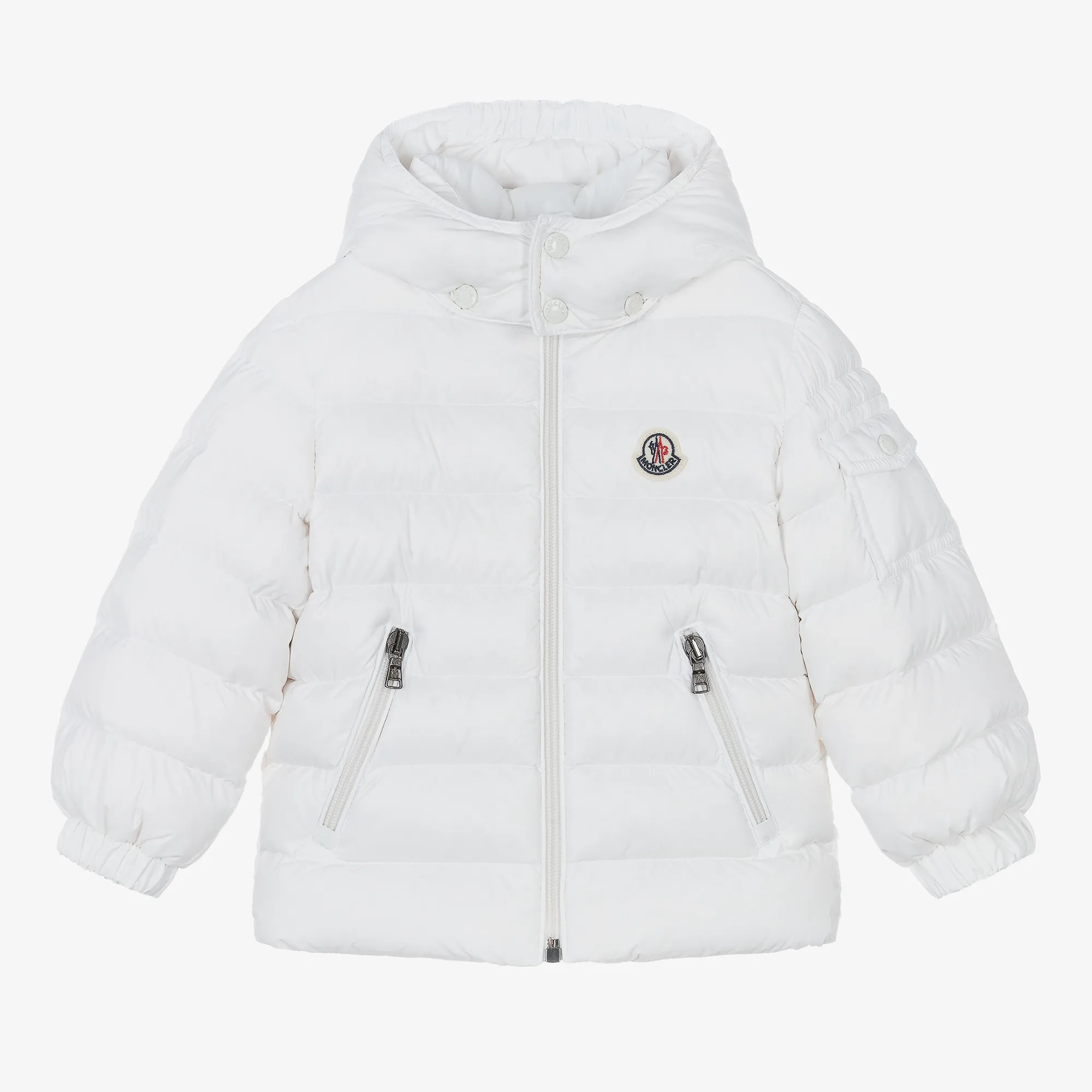 White Jules Down Puffer Jacket