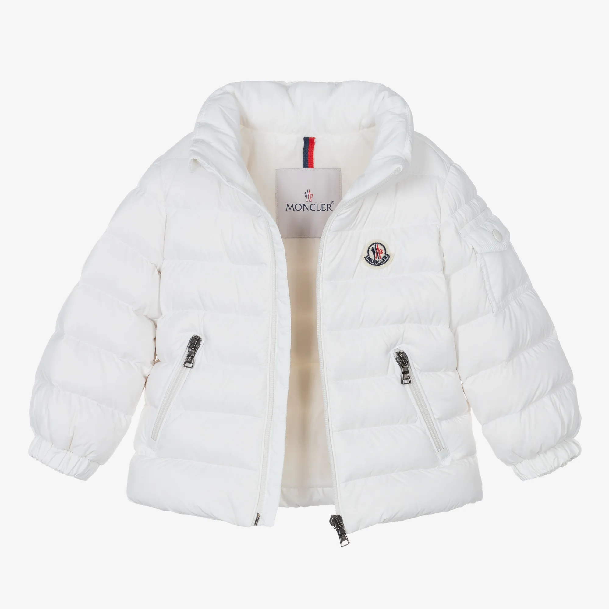 White Jules Down Puffer Jacket